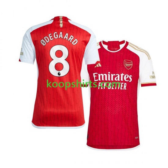 Arsenal Thuis Tenue Heren Voetbalshirts Martin Odegaard 8 2023-2024 Korte Mouwen Arsenal Thuis Tenue Heren Voetbalshirts Martin Odegaard 8 2023-2024 Korte Mouwen