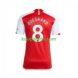 Arsenal Thuis Tenue Heren Voetbalshirts Martin Odegaard 8 2023-2024 Korte Mouwen