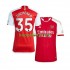 Arsenal Thuis Tenue Heren Voetbalshirts Oleksandr Zinchenko 35 2023-2024 Korte Mouwen
