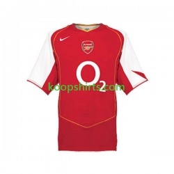 Arsenal Retro Thuis Tenue Heren Voetbalshirts 2004 Korte Mouwen
