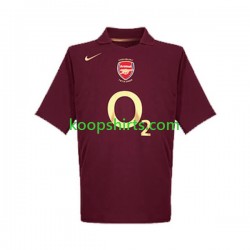 Arsenal Retro Thuis Tenue Heren Voetbalshirts 2005 Korte Mouwen