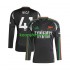 Arsenal Uit Tenue Heren Voetbalshirts Rice 41 2024-2025 Lange Mouwen
