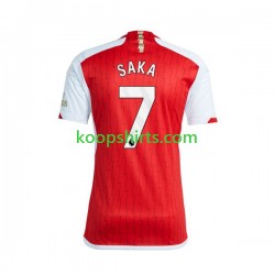Arsenal Thuis Tenue Heren Voetbalshirts Saka 7 2023-2024 Korte Mouwen
