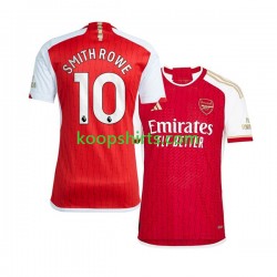Arsenal Thuis Tenue Heren Voetbalshirts Smith Rowe 10 2023-2024 Korte Mouwen