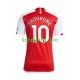 Arsenal Thuis Tenue Heren Voetbalshirts Smith Rowe 10 2023-2024 Korte Mouwen