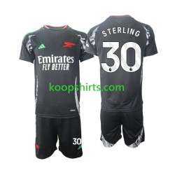 Arsenal Uit Tenue Kinder Voetbalshirts Sterling 30 2024-2025 Korte Mouwen