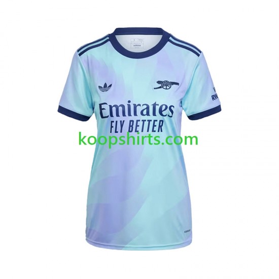 Arsenal Derde Tenue Dames Voetbalshirts 2024-2025 Korte Mouwen Arsenal Derde Tenue Dames Voetbalshirts 2024-2025 Korte Mouwen