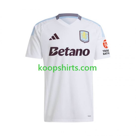 Aston Villa Uit Tenue Heren Voetbalshirts 2024-2025 Korte Mouwen Aston Villa Uit Tenue Heren Voetbalshirts 2024-2025 Korte Mouwen