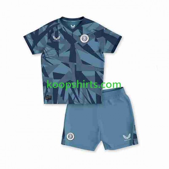 Aston Villa Derde Tenue Kinder Voetbalshirts 2023-2024 Korte Mouwen Aston Villa Derde Tenue Kinder Voetbalshirts 2023-2024 Korte Mouwen