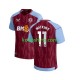 Aston Villa Thuis Tenue Heren Voetbalshirts Ollie Watkins 11 2023-2024 Korte Mouwen Aston Villa Thuis Tenue Heren Voetbalshirts Ollie Watkins 11 2023-2024 Korte Mouwen