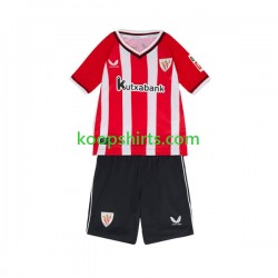 Athletic Bilbao Thuis Tenue Kinder Voetbalshirts 2023-2024 Korte Mouwen