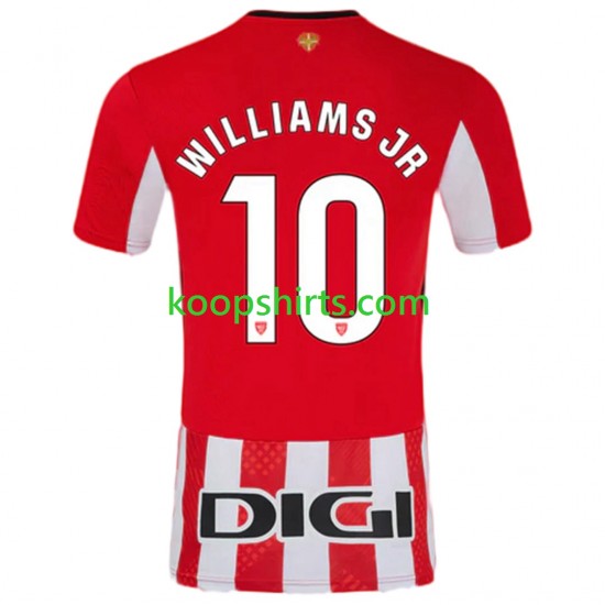 Athletic Bilbao Thuis Tenue Heren Voetbalshirts Williams JR 10 2024-2025 Korte Mouwen Athletic Bilbao Thuis Tenue Heren Voetbalshirts Williams JR 10 2024-2025 Korte Mouwen