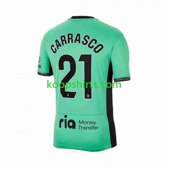 Atlético Madrid Derde Tenue Heren Voetbalshirts 2 Yannick Carrasco 21 2023-2024 Korte Mouwen Atlético Madrid Derde Tenue Heren Voetbalshirts 2 Yannick Carrasco 21 2023-2024 Korte Mouwen