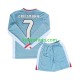 Atlético Madrid Uit Tenue Kinder Voetbalshirts Antoine Griezmann 7 2024-2025 Lange Mouwen Atlético Madrid Uit Tenue Kinder Voetbalshirts Antoine Griezmann 7 2024-2025 Lange Mouwen