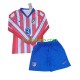 Atlético Madrid Thuis Tenue Kinder Voetbalshirts 2024-2025 Lange Mouwen Atlético Madrid Thuis Tenue Kinder Voetbalshirts 2024-2025 Lange Mouwen