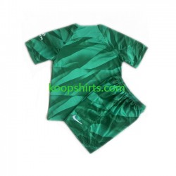 Atlético Madrid Doelman Uit Tenue Kinder Voetbalshirts 2023-2024 Korte Mouwen