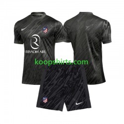 Atlético Madrid Doelman Thuis Tenue Kinder Voetbalshirts 2024-2025 Korte Mouwen