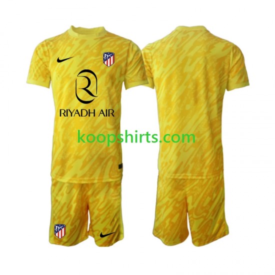 Atlético Madrid Doelman Derde Tenue Kinder Voetbalshirts 2024-2025 Korte Mouwen Atlético Madrid Doelman Derde Tenue Kinder Voetbalshirts 2024-2025 Korte Mouwen