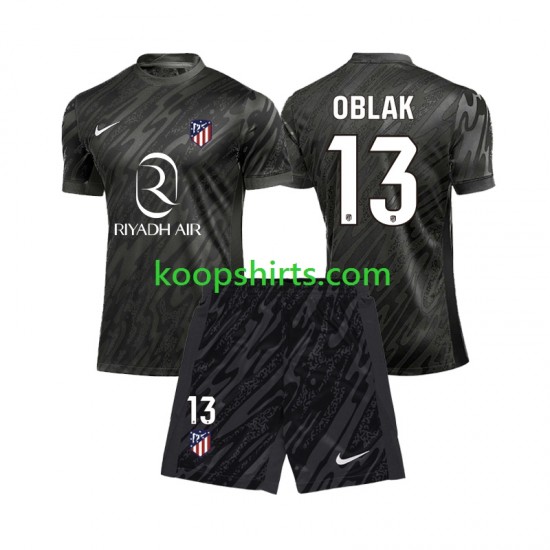 Atlético Madrid Doelman Thuis Tenue Kinder Voetbalshirts Jan Oblak 13 2024-2025 Korte Mouwen Atlético Madrid Doelman Thuis Tenue Kinder Voetbalshirts Jan Oblak 13 2024-2025 Korte Mouwen