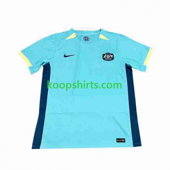 Australië Uit Tenue Heren Voetbalshirts 2023-2024 Korte Mouwen Australië Uit Tenue Heren Voetbalshirts 2023-2024 Korte Mouwen