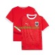 EK 2024 Oostenrijk Thuis Rood Tenue Heren Voetbalshirts Korte Mouwen EK 2024 Oostenrijk Thuis Rood Tenue Heren Voetbalshirts Korte Mouwen