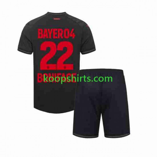 Bayer 04 Leverkusen Thuis Tenue Kinder Voetbalshirts Victor Boniface 22 2023-2024 Korte Mouwen Bayer 04 Leverkusen Thuis Tenue Kinder Voetbalshirts Victor Boniface 22 2023-2024 Korte Mouwen