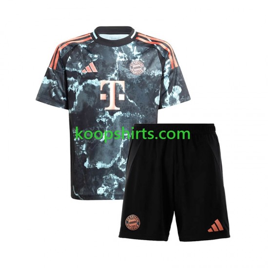 FC Bayern München Uit Tenue Kinder Voetbalshirts 2024-2025 Korte Mouwen FC Bayern München Uit Tenue Kinder Voetbalshirts 2024-2025 Korte Mouwen