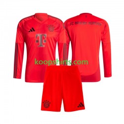 FC Bayern München Thuis Tenue Kinder Voetbalshirts 2024-2025 Lange Mouwen