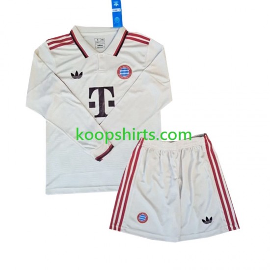 FC Bayern München Derde Tenue Kinder Voetbalshirts 2024-2025 Lange Mouwen FC Bayern München Derde Tenue Kinder Voetbalshirts 2024-2025 Lange Mouwen