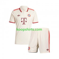 FC Bayern München Derde Tenue Kinder Voetbalshirts 2024-2025 Korte Mouwen
