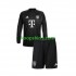 FC Bayern München Doelman Thuis Tenue Kinder Voetbalshirts 2023-2024 Lange Mouwen