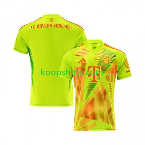FC Bayern München Doelman Thuis Tenue Heren Voetbalshirts 2024-2025 Korte Mouwen FC Bayern München Doelman Thuis Tenue Heren Voetbalshirts 2024-2025 Korte Mouwen
