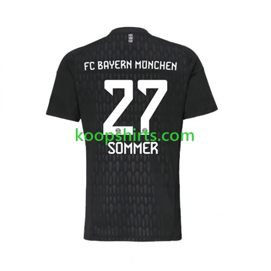 FC Bayern München Doelman Thuis Tenue Heren Voetbalshirts Yann Sommer 27 2023-2024 Korte Mouwen FC Bayern München Doelman Thuis Tenue Heren Voetbalshirts Yann Sommer 27 2023-2024 Korte Mouwen