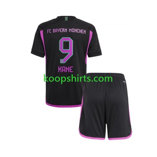 FC Bayern München Uit Tenue Kinder Voetbalshirts Harry Kane 9 2023-2024 Korte Mouwen FC Bayern München Uit Tenue Kinder Voetbalshirts Harry Kane 9 2023-2024 Korte Mouwen
