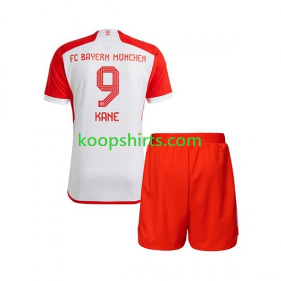 FC Bayern München Thuis Tenue Kinder Voetbalshirts Harry Kane 9 2023-2024 Korte Mouwen FC Bayern München Thuis Tenue Kinder Voetbalshirts Harry Kane 9 2023-2024 Korte Mouwen
