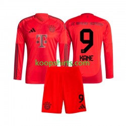 FC Bayern München Thuis Tenue Kinder Voetbalshirts Harry Kane 9 2024-2025 Lange Mouwen