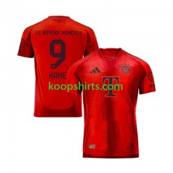 FC Bayern München Thuis Rood Tenue Heren Voetbalshirts Harry Kane 9 2024-2025 Korte Mouwen