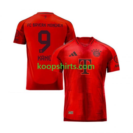 FC Bayern München Thuis Rood Tenue Heren Voetbalshirts Harry Kane 9 2024-2025 Korte Mouwen FC Bayern München Thuis Rood Tenue Heren Voetbalshirts Harry Kane 9 2024-2025 Korte Mouwen