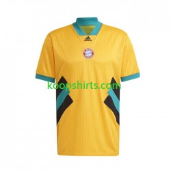 FC Bayern München Retro Thuis Tenue Heren Voetbalshirts Icon 2022-2023 Korte Mouwen