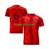 FC Bayern München Thuis Rood Tenue Heren Voetbalshirts Joshua Kimmich 10 2024-2025 Korte Mouwen