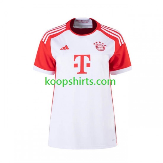 FC Bayern München Thuis Tenue Dames Voetbalshirts 2023-2024 Korte Mouwen FC Bayern München Thuis Tenue Dames Voetbalshirts 2023-2024 Korte Mouwen