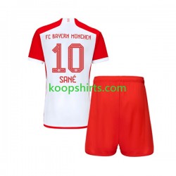 FC Bayern München Thuis Tenue Kinder Voetbalshirts Leroy Sane 10 2023-2024 Korte Mouwen
