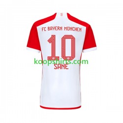 FC Bayern München Thuis Tenue Heren Voetbalshirts Leroy Sane 10 2023-2024 Korte Mouwen