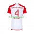 FC Bayern München Thuis Tenue Heren Voetbalshirts Matthijs de Ligt 4 2023-2024 Korte Mouwen