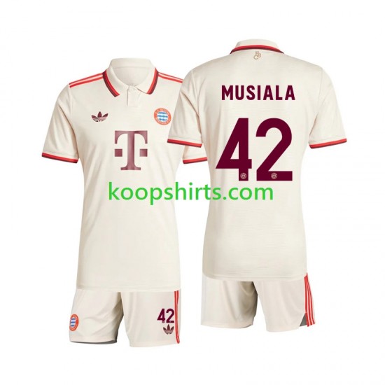 FC Bayern München Derde Tenue Kinder Voetbalshirts Musiala 42 2024-2025 Korte Mouwen FC Bayern München Derde Tenue Kinder Voetbalshirts Musiala 42 2024-2025 Korte Mouwen