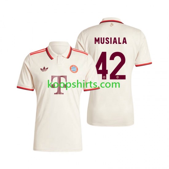 FC Bayern München Derde Tenue Heren Voetbalshirts Musiala 42 2024-2025 Korte Mouwen FC Bayern München Derde Tenue Heren Voetbalshirts Musiala 42 2024-2025 Korte Mouwen