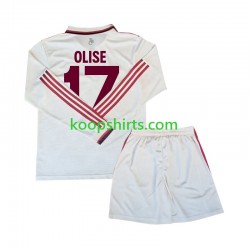 FC Bayern München Derde Tenue Kinder Voetbalshirts Olise 17 2024-2025 Lange Mouwen