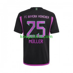 FC Bayern München Uit Tenue Heren Voetbalshirts Thomas Muller 25 2023-2024 Korte Mouwen