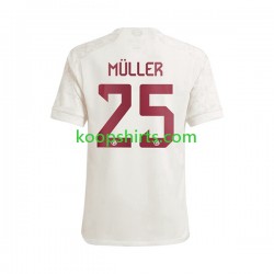 FC Bayern München Derde Tenue Heren Voetbalshirts Thomas Muller 25 2023-2024 Korte Mouwen