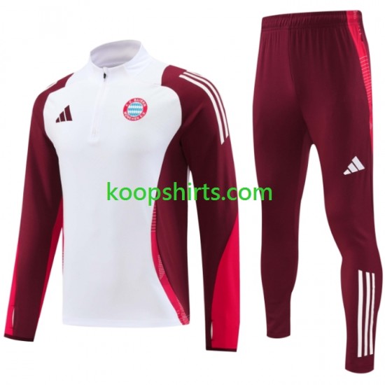 FC Bayern München Wit Sweatshirts Pak 2024-2025 FC Bayern München Wit Sweatshirts Pak 2024-2025